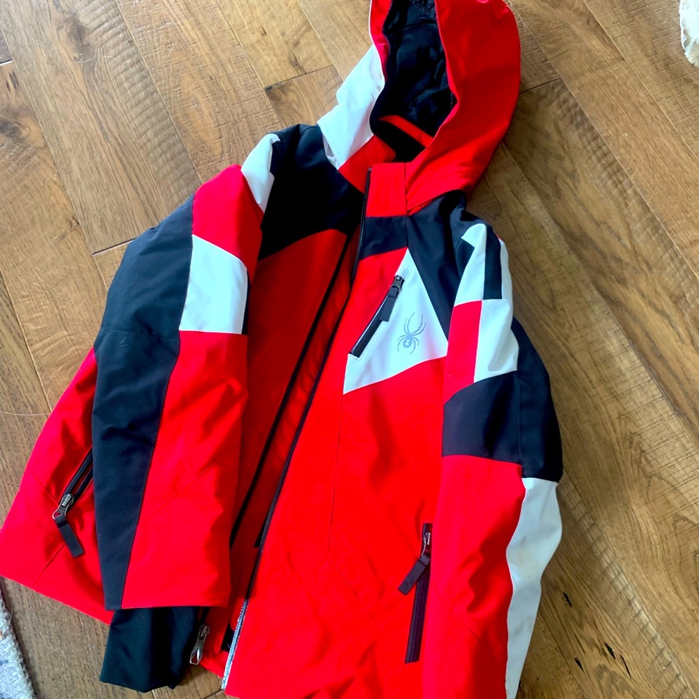 Boys Spyder ski jacket